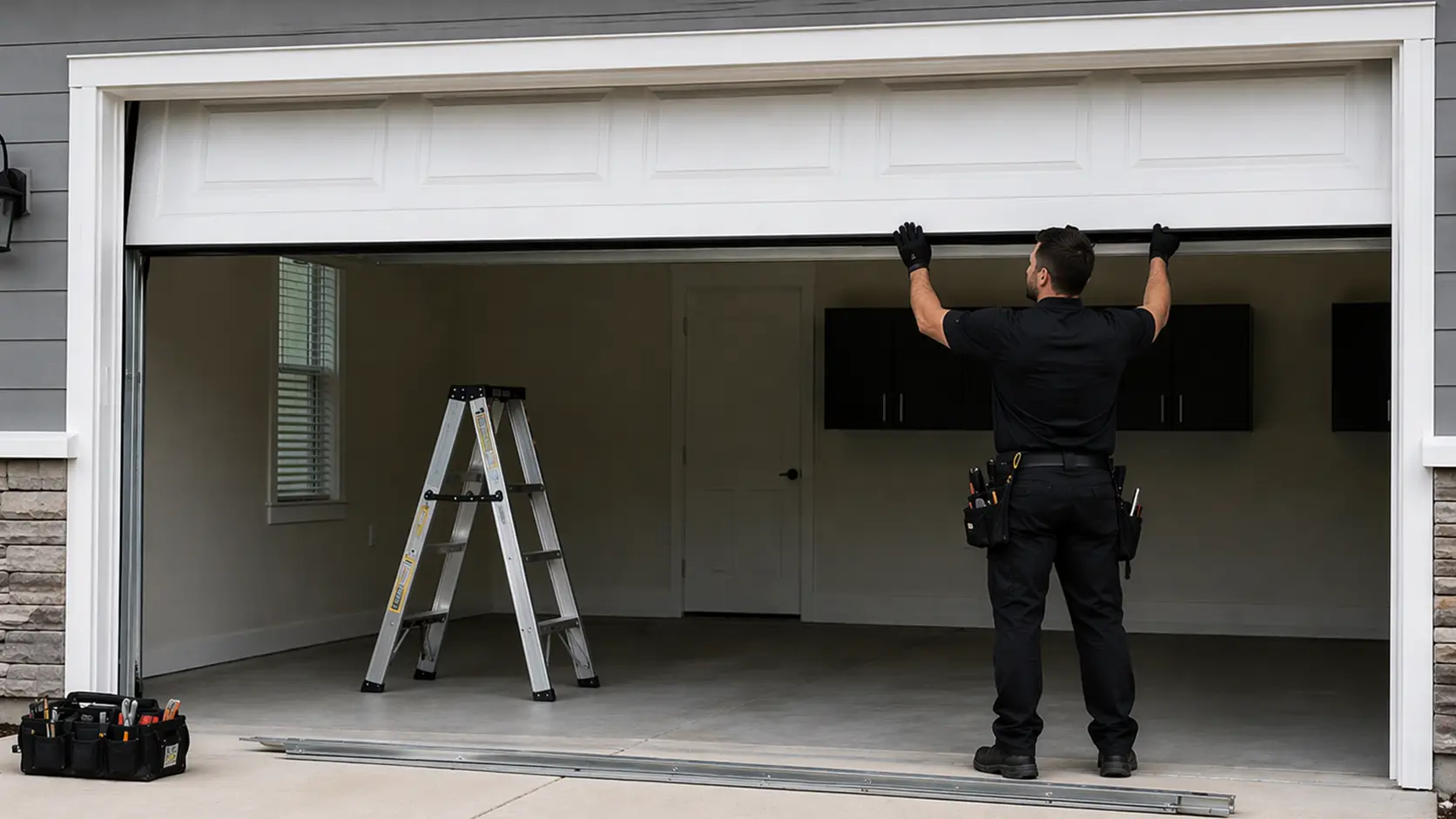 Preventive emergency garage door service