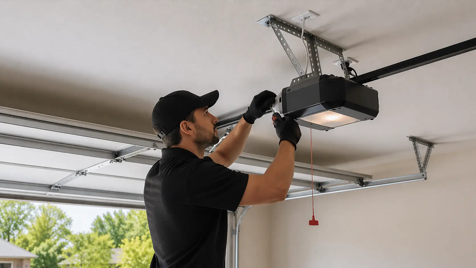 Garage door opener repair
