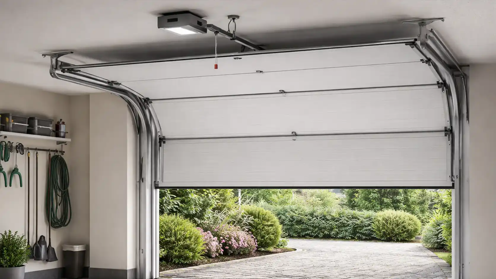 Residential emergency garage door service